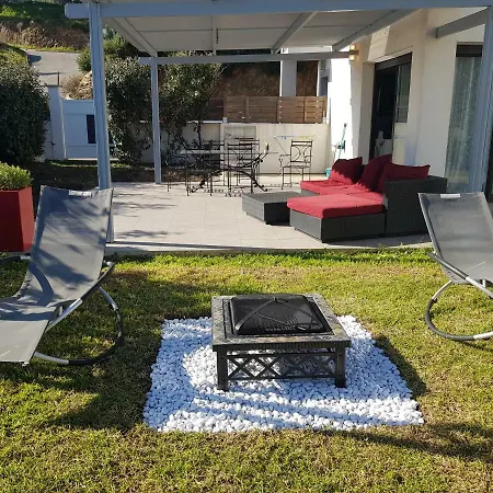 F3 Avec Grand Jardin Casa Biguglia *